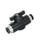 thumbnail image 5 of Kenally Conector práctico Buen sellado Válvula manual a prueba de fugas Válvula de bola manual flexible de alta resistencia a la presión Negro Type2 NO2 Kenally  CBP439929, 5 of 5