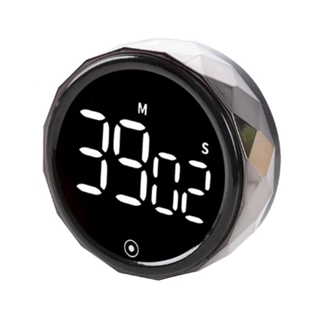 Sokhug Tightarely Smart Timer,LED Magnetic Attraction Rotation Timer