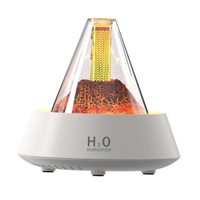 Humidificador de aire portátil USB, difusor de aceites esenciales para escritorio, hogar y dormitorio. Blanco