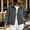 Gray, variant on Womens Denim Bomber Jacket Zip Up Long Sleeve Jean Jackets Fall Casual Fashion Streetwear Outerwear