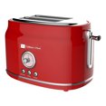 thumbnail image 1 of Culinary Chef Grille-Pain Rétro 2 Tranches – Fentes Larges, 5 Réglages de Brunissage, Fonctions Bagel, Décongélation & Annulation – 900W – Rouge, 1 of 10