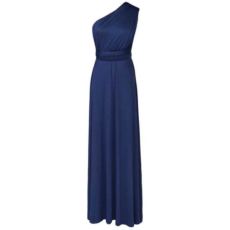 FYMNSI Women Transformer Evening Long Prom Dress Infinity Floor Length Dresses for Bridesmaids Multiway Wrap Convertible Dresses Navy Blue XL - Walmart.com FYMNSI Women Transformer Evening Long Prom Dress Infinity Floor Length Dresses for Bridesmaids Multiway Wrap Convertible Dresses Navy Blue XL - Walmart.com