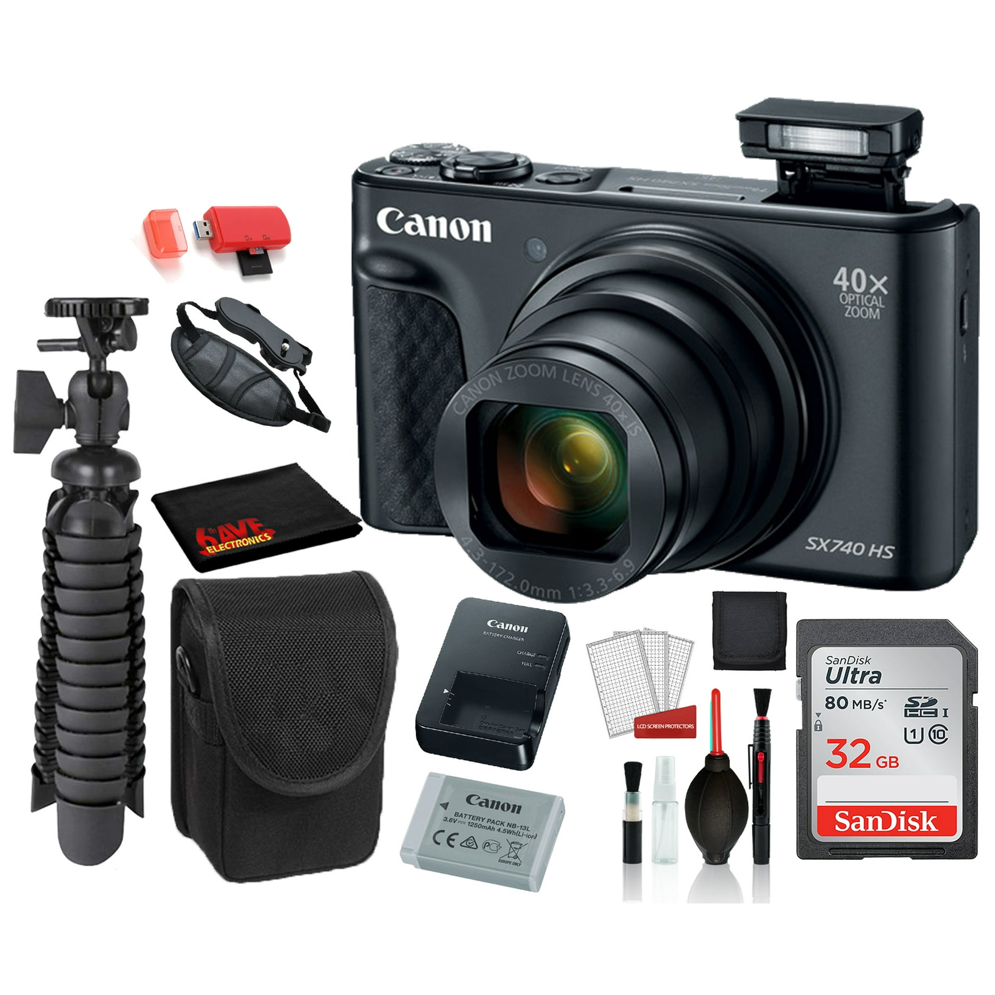 Canon PowerShot SX740 HS　ブラック Amazon | Canon コンパクトデジタルカメラ PowerShot SX740 HS