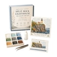 thumbnail image 2 of Sea Glass Art Kit with Designer-Friendly Pattern Guide, Relaxing Mosaic Art Kit for Adults and Kids, Coastal Home Decor Craft Set 1-Piece, 2 of 7