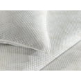 thumbnail image 3 of Ambesonne Palm Leaf Quilted Bedspread Set 3 Pcs, Eggshell Leaves Exotic, King, Eggshell White, 3 of 4