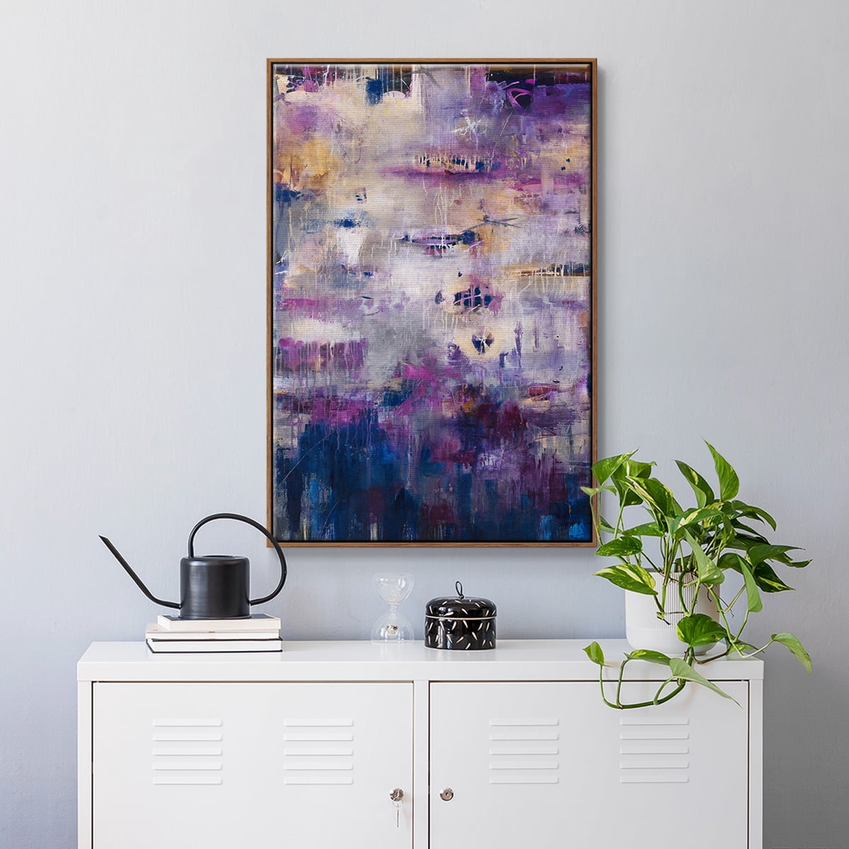 Culture Clash Framed Premium Gallery Wrapped Canvas - Ready to Hang