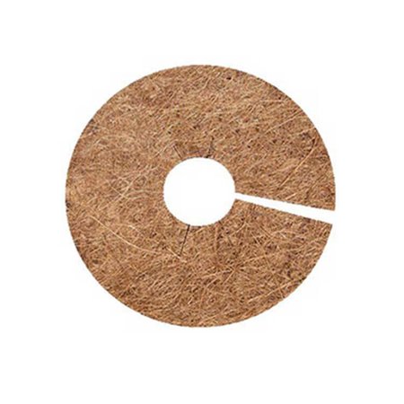 dtydtpe eco-friendly brown pad natural coconut-fibers tree protection weed mats tree planter disc cover