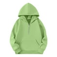 thumbnail image 5 of Tqyyweavej Cute Hoodies for Girls Trendy Preppy Hooded Sweatshirts Oversized Long Sleeve Shirts Gradient Clothes for Girls 5-15 Years, 5 of 5