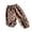 Brown, variant on Guluxicc Girls Polka Dots Joggers Kids Summer Harem Pants Lightweight Elastic Waist Loose Athletic Sweatpants for 1-11 Years