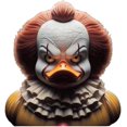 thumbnail image 1 of Pato de personaje de película de terror clásico, patos de película de terror de Halloween en 3D, figuras de terror hechas a mano, pato de Halloween, para adornos de escritorio para el hogar y el coche, 1 of 4
