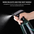 thumbnail image 5 of Bxaolu Plant Mister Water Spray Bottle - Fine Mist Spray Bottle for Flowers, Plants, Gardening, Cleaning Solutions - 16.9oz, Plastic, Green, 5 of 9