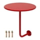 thumbnail image 4 of Mesa de comedor de pub, mesa auxiliar de pared, minimalista, compacta, versátil, redonda Rojo, 4 of 9