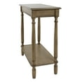thumbnail image 5 of Simplify Rectangular Wood Console Table with Shelf, Sahara Finish, 5 of 6