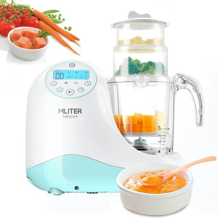 Baby Food Processor Chopper And Steamer 7 in 1, Food Maker For Toddlers With Automatic Steam, Blend, Chop, Disinfect And Clean Function, 20 Oz Tritan Stirring Cup, Touch Control Panel, Auto (Best Way To Disinfect Baby Toys)