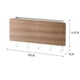 thumbnail image 2 of Caja para llaves con ganchos extraíbles, estante para correo con 5 ganchos para montar en la pared, organizador funcional de llaves y correo de madera, 2 of 5