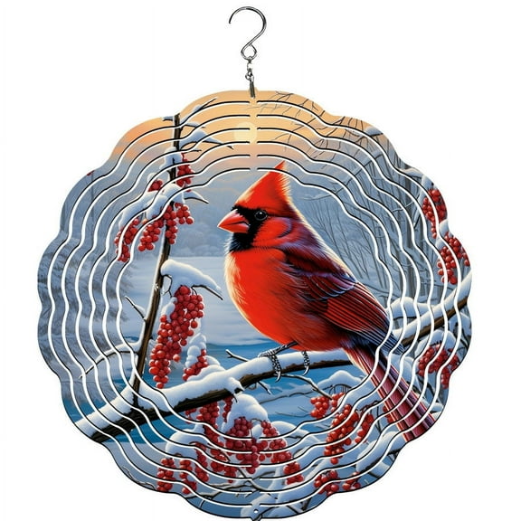Cardinal Wind Spinner