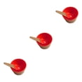thumbnail image 3 of Bearachild Taza de helado para niños Postre para niños Mezcla de helado Tazón de PP con cuchara Vajilla Vajilla, rojo brillante Type1 NO1 Bearachild CBP146441, 3 of 6
