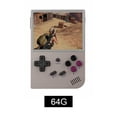 thumbnail image 2 of Consola de juegos portátil Consola de juegos retro portátil para adultos Niños (Gris 64G) WDOplteas Para estrenar, 2 of 9