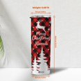 thumbnail image 4 of Personalized Christmas Skinny Tumbler - Unique Christmas Themed Tumbler - Santa Travel Cup - Holiday Christmas Gifts for Friends, Women, Men - Custom Name 20oz Stainless Steel Tumbler, 4 of 7