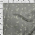 thumbnail image 3 of oneOone Cotton Poplin Dusty Gray Fabric Geometric Sewing Material Print Fabric By The Yard 42 Inch Wide, 3 of 6