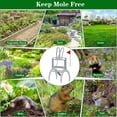 thumbnail image 3 of Heavy Duty Mole Traps for Lawns - Galvanized Steel Gopher Traps with Sensitive Trigger - Reusable & Weatherproof Vole Control for Garden and Farm, 3 of 8