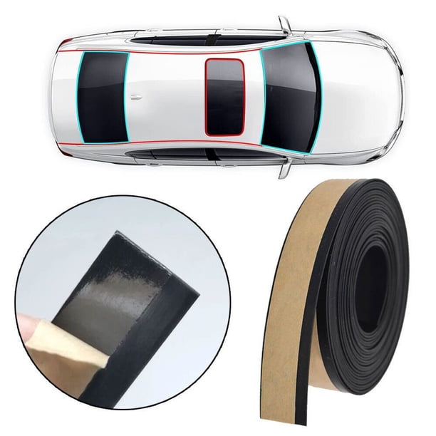 Car Door Glass Window Sealing Strips Rubber Car Window Protector Seal