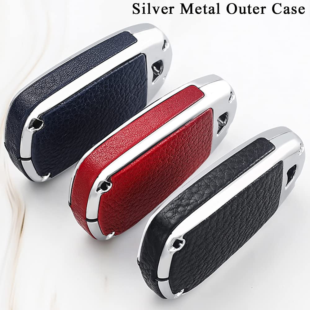 1Pcs for 2018 2019 Cadillac 4/5/6 Button Key Fob Protector Red Key Case Cover Shell for Cadillac XT5 XT6 ATS Escalade CT6 CTS XTS SRX- Keyless