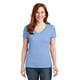 thumbnail image 1 of Camiseta Hanes® Ladies Perfect-T de algodón con cuello en V. S04V hanes  S04V, 1 of 1