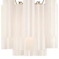 thumbnail image 7 of ADD-303-AG-WH Crystorama Lighting Addis - 2 Light Wall Sconce-14.5 Inch Tall and 14.5 Inch Wide-Aged Brass Finish-White Glass Color, 7 of 7