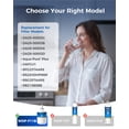 thumbnail image 5 of Waterdrop Plus F11 Refrigerator Water Filter, Replacement for Samsung® DA29-00003G, DA29-00003B, DA29-00003A, Aqua-Pure Plus, HAFCU1, 2 Filters (Package May Vary), 5 of 9