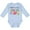 AE-Light Blue, variant on Inktastic Nana's Little Jellybean Cute Easter Candy Boys or Girls Long Sleeve Baby Bodysuit