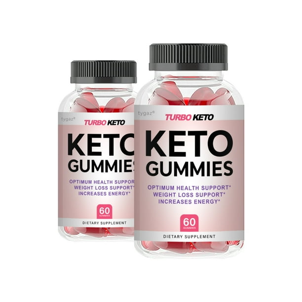(2 Pack) Turbo Keto Gummies Turbo Keto Apple Cider Vinegar Gummies