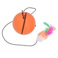 thumbnail image 1 of Interactive Cat Ball Toys, Electric 360 Degree Self Rotation Ball with Feather Stick Toy for Cats, 1 of 7