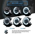 thumbnail image 2 of VLAND LED Projector Headlights For BMW Mini Cooper 2007-2013 R55 R56 R57 R58 R59 With Dynamic Animation, 2 of 10