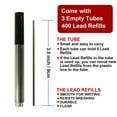 thumbnail image 3 of mivont 400pcs 2mm 2B HB Black 2.0mm Mechanical Pencil Holder Lead Refill drawing draft, 3 of 4