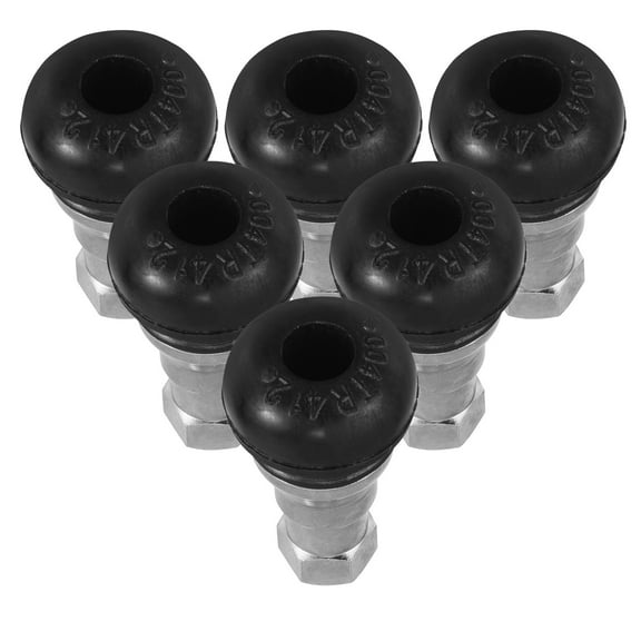 MLINS 6pcs Snap-In Tubeless Tire Valve Stems High Strength Rubber Valve Stems For Car Truck Rim Tire Valve Stem Kit