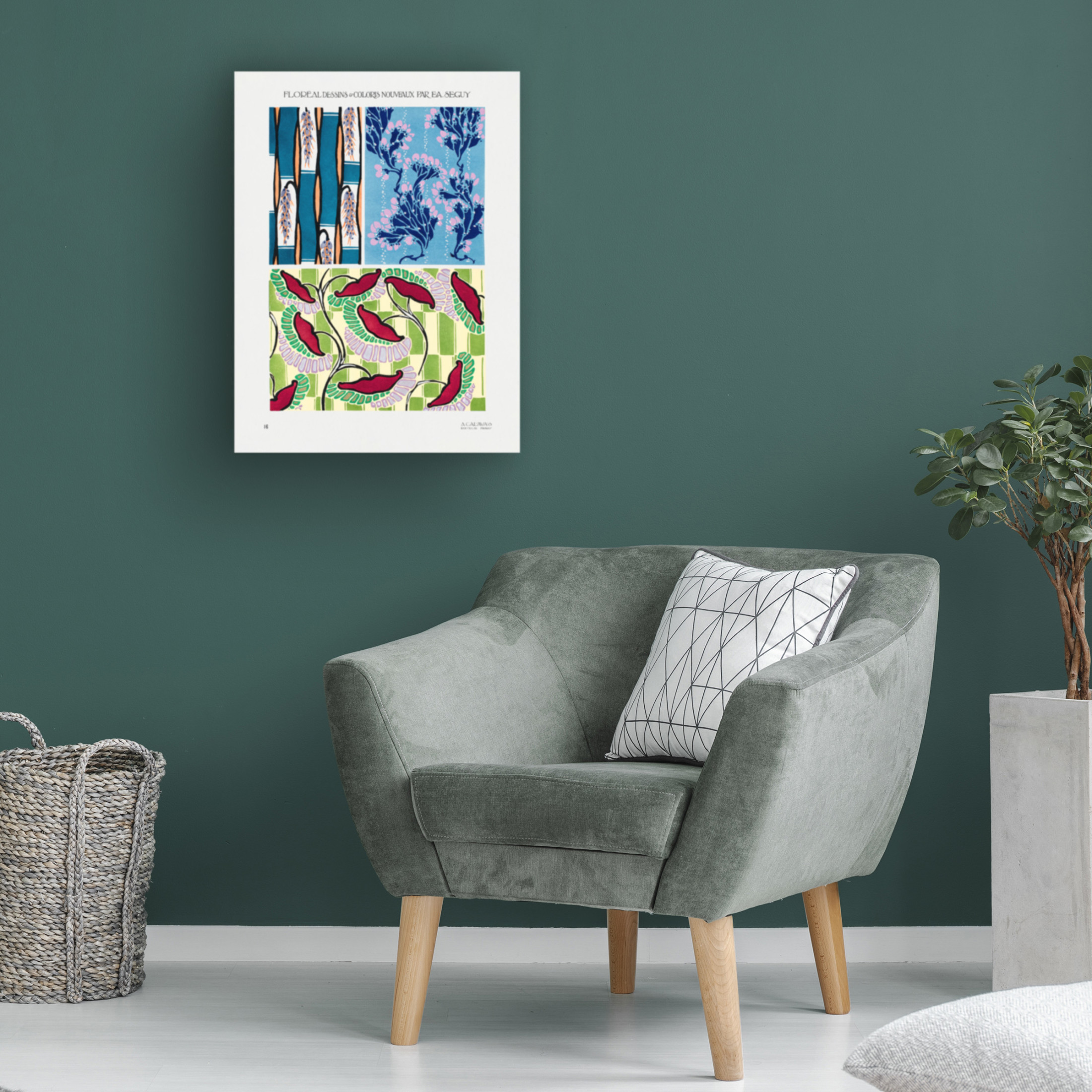 Trademark Fine Art Pictufy Pattern 016 Canvas Wall Art