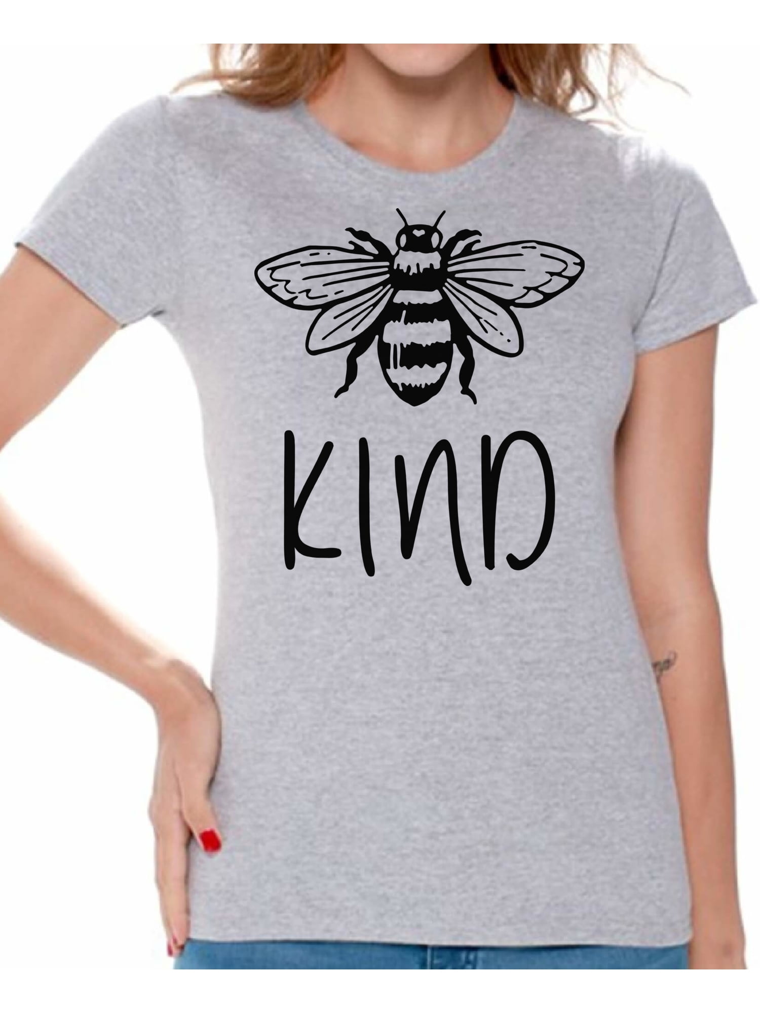 Be Kind T Shirt Awkward Styles - Awkward Styles Be Kind Women's T Shirt Tops Bee Kind