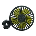 thumbnail image 1 of WRISTBIQUE USB Car Cooling Fans Car Fan Black ABS 1Pcs for Compact Use, 1 of 7