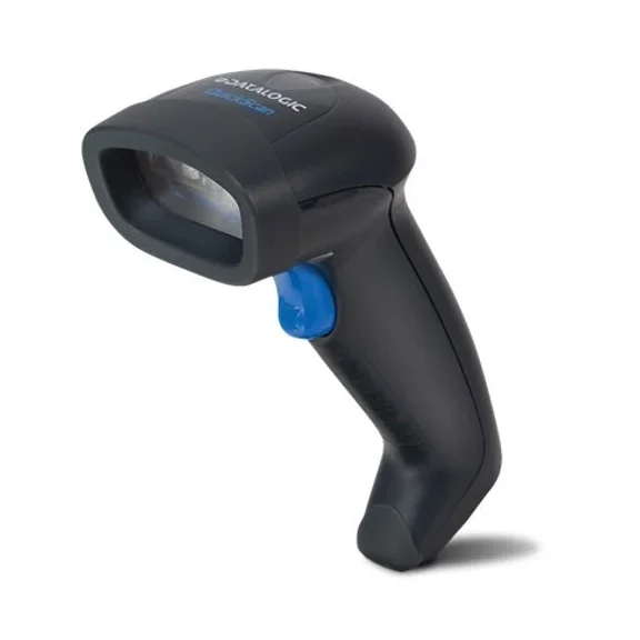 Restored Datalogic QD2130-BKK1 QuickScan Imager Barcode Scanner, USB RS232, Black, Includes USB Cable, Wand, KBW Interface, 90A052044 (Refurbished)