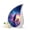 Penguin-2, variant on VALERASH Penguin Urns for Human Ashes - Blue Teardrop Urn for Ashes for Women & Man Mini Memorial Urns for Mom & Dad- 3 Inch