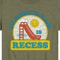 thumbnail image 3 of Instant Message - My Favorite Class Is Recess - Youth Short Sleeve Graphic T-Shirt, 3 of 6
