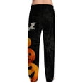 thumbnail image 4 of Satingcolo Men's Halloween Print Pajama Pants,Drawstring Casual Sleep Pants Pjs Bottoms,Halloween Gift For Men, 4 of 6