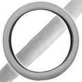 thumbnail image 3 of BDK Comfort Grip Memory Car Steering Wheel Cover - Standard Size, Max Protection From Hot & Cold Weather (Gray), 3 of 8