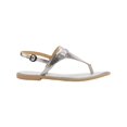 thumbnail image 3 of DKNY Womens Solar Metallic Flat Thong Sandals, 3 of 3