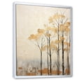 thumbnail image 2 of Designart "Artwork Featuring A Harmonious Beige Tree" Landscape Trees Floater Framed Canvas Prints, 2 of 5