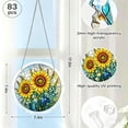 thumbnail image 3 of Acrylic Puzzle Suncatcher 83 Pieces, SunCatchers Puzzles Window Hanging, Home & Garden Decor, 7.4 in, 3 of 8