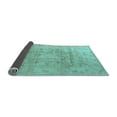 thumbnail image 2 of Ahgly Company Indoor Rectangle Persian Light Blue Traditional Area Rugs, 5' x 7', 2 of 4