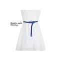 thumbnail image 5 of Unique Bargains Ceinture Fine Tressée Ajustable à Boucle à Ardillon Simple pour Femme, 5 of 5
