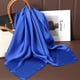 thumbnail image 3 of 2023 Nueva moda de verano bufanda cuadrada de seda sólida para mujer banda de satén para el cuello banda para el cabello suave playa hijab cabeza fular femenino envío gratis, 3 of 5